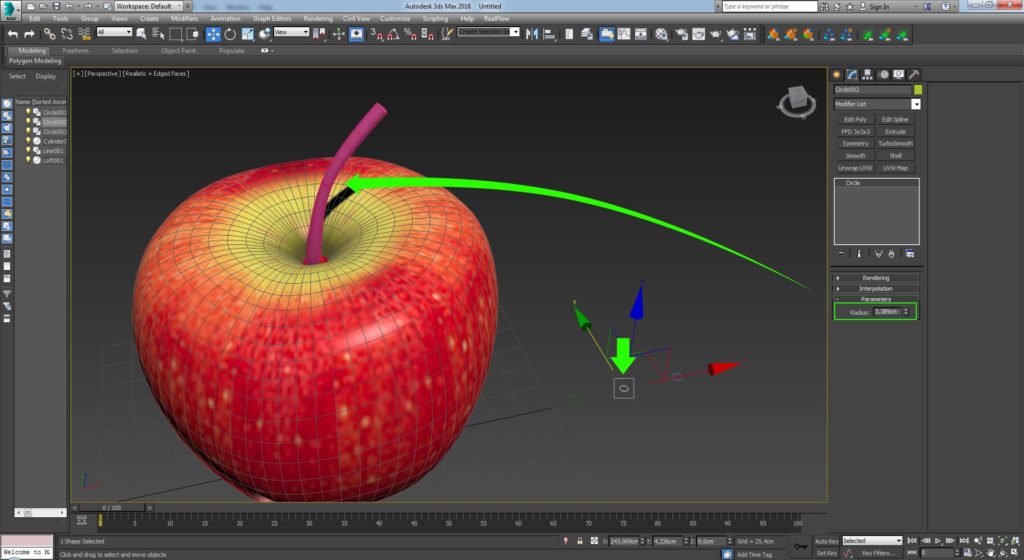 tutorial maçã passo 22