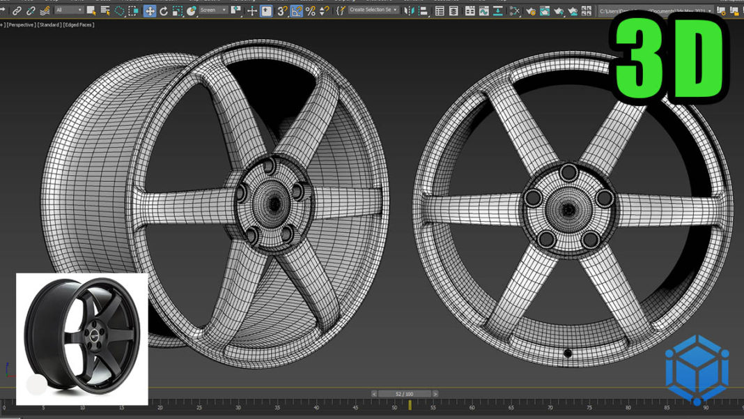 Tutorial Roda Liga Leve 3D 3ds Max Gfx Total