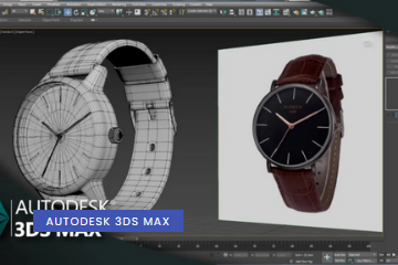 Como Modelar um Relógio de Pulso no 3ds Max - Clique na imagem para assistir o tutorial